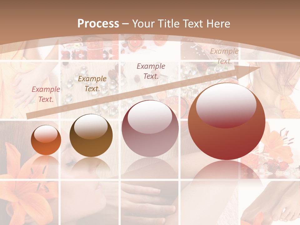 Medicine Harmony Nails PowerPoint Template