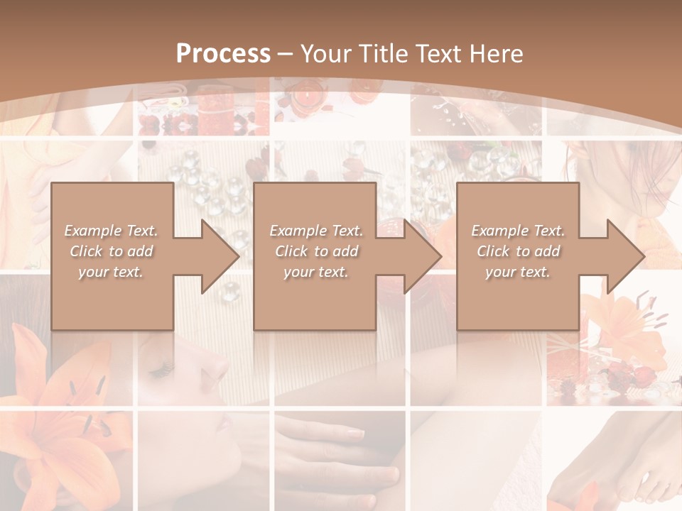 Medicine Harmony Nails PowerPoint Template