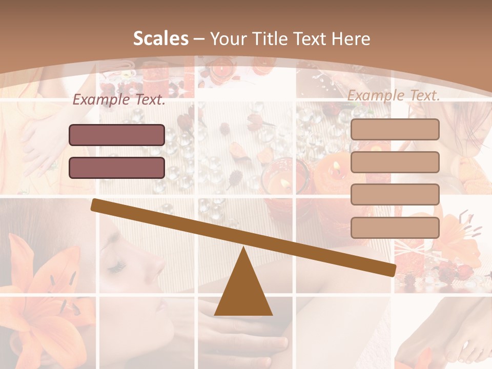 Medicine Harmony Nails PowerPoint Template