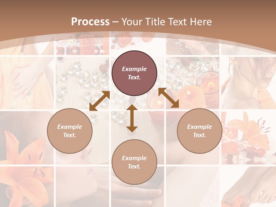 Medicine Harmony Nails PowerPoint Template