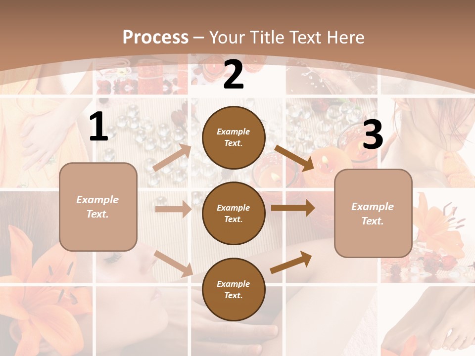 Medicine Harmony Nails PowerPoint Template