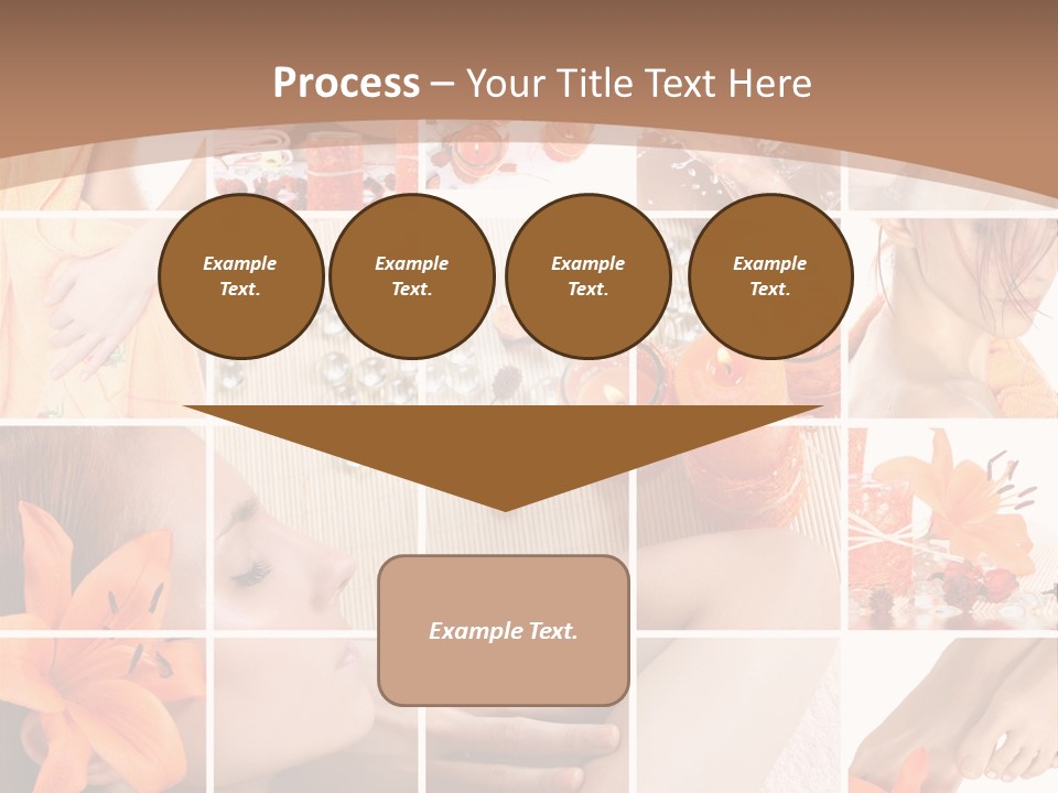Medicine Harmony Nails PowerPoint Template