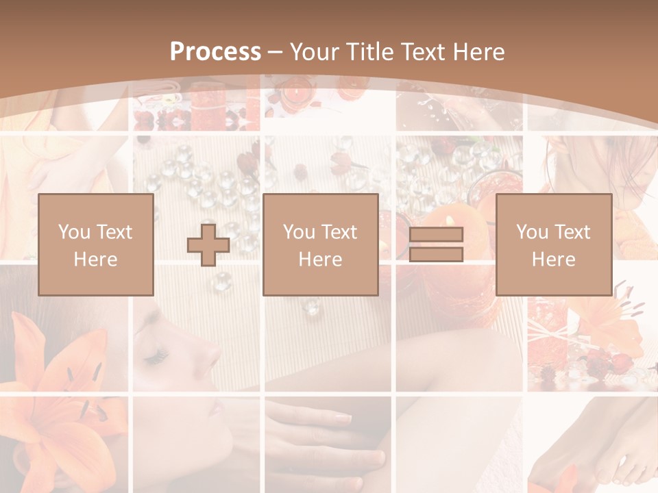 Medicine Harmony Nails PowerPoint Template