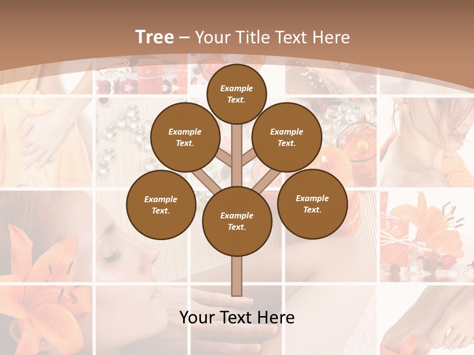 Medicine Harmony Nails PowerPoint Template