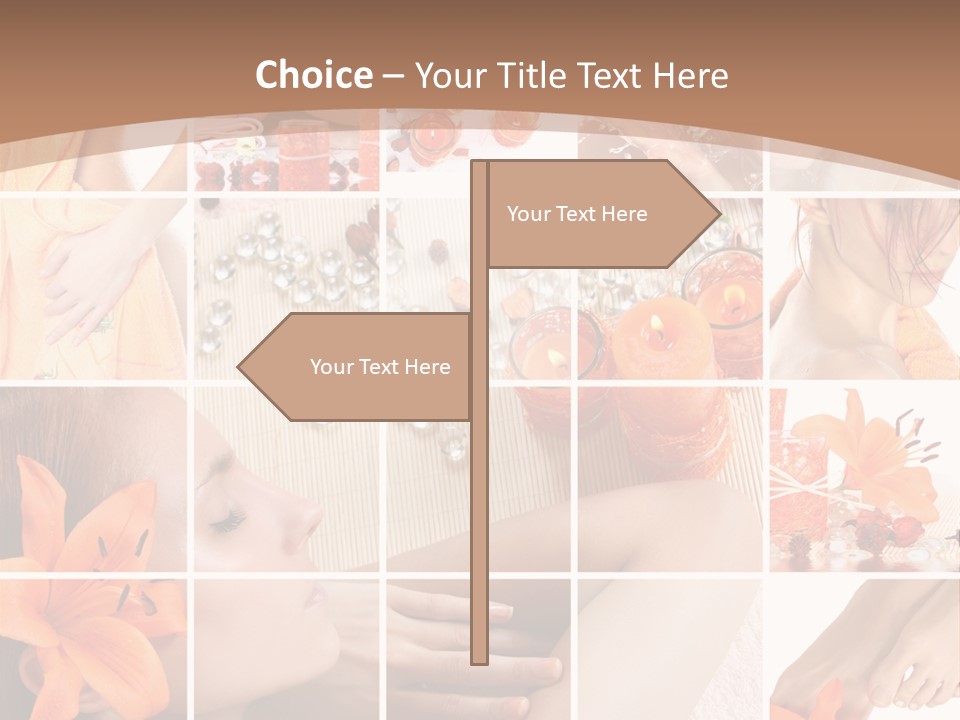 Medicine Harmony Nails PowerPoint Template