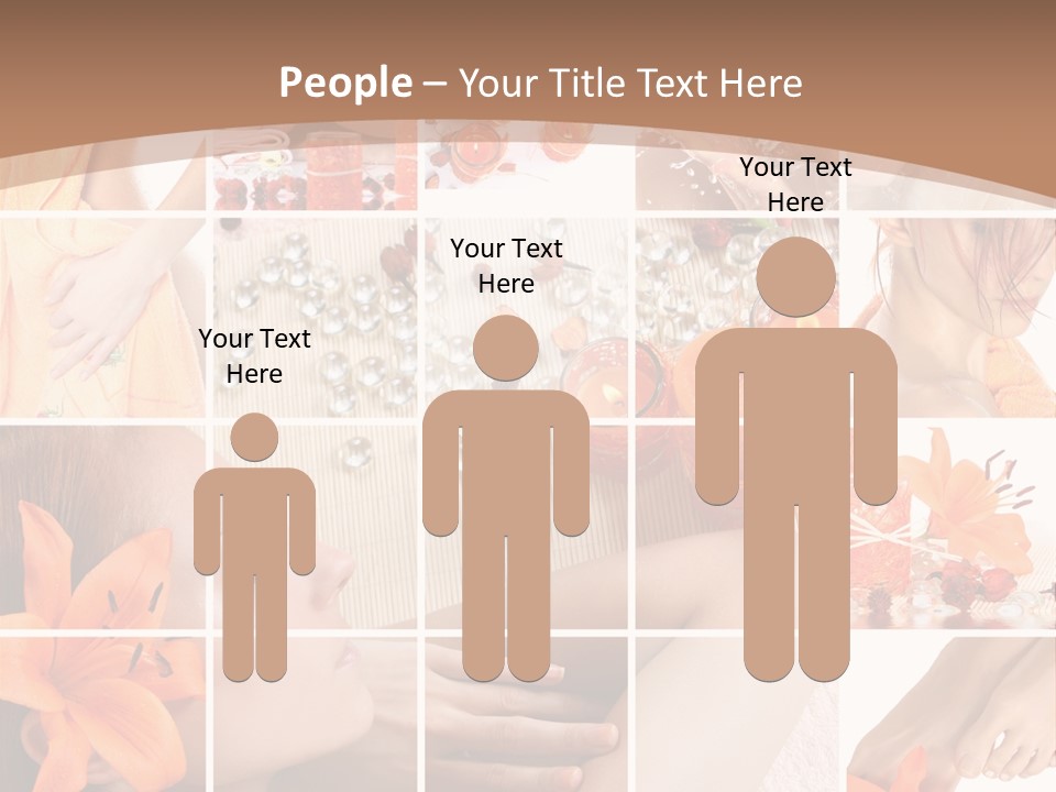 Medicine Harmony Nails PowerPoint Template