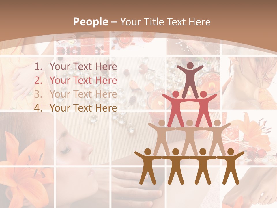 Medicine Harmony Nails PowerPoint Template