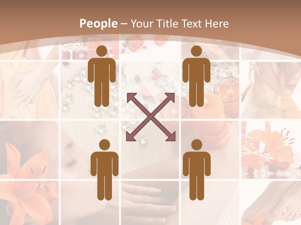 Medicine Harmony Nails PowerPoint Template