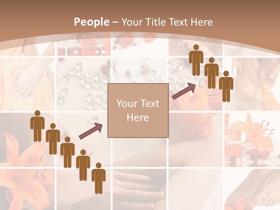 Medicine Harmony Nails PowerPoint Template