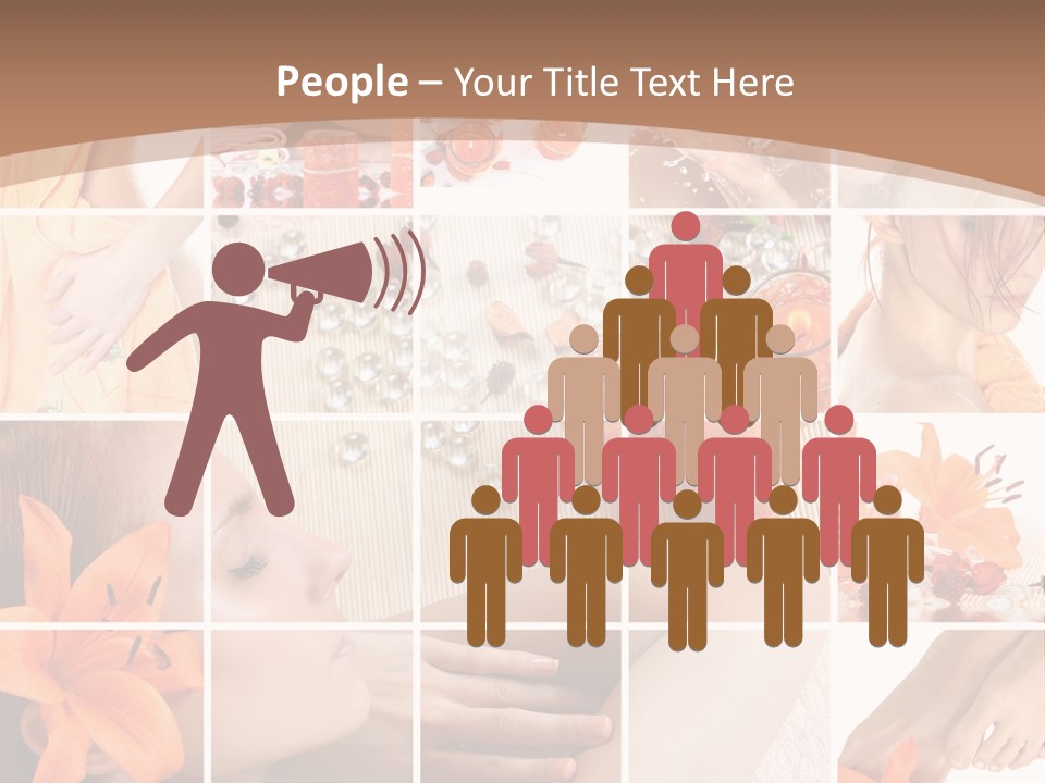 Medicine Harmony Nails PowerPoint Template