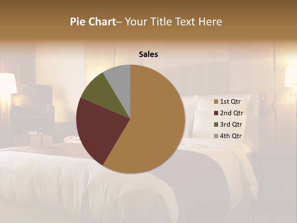Night Home Bedroom PowerPoint Template