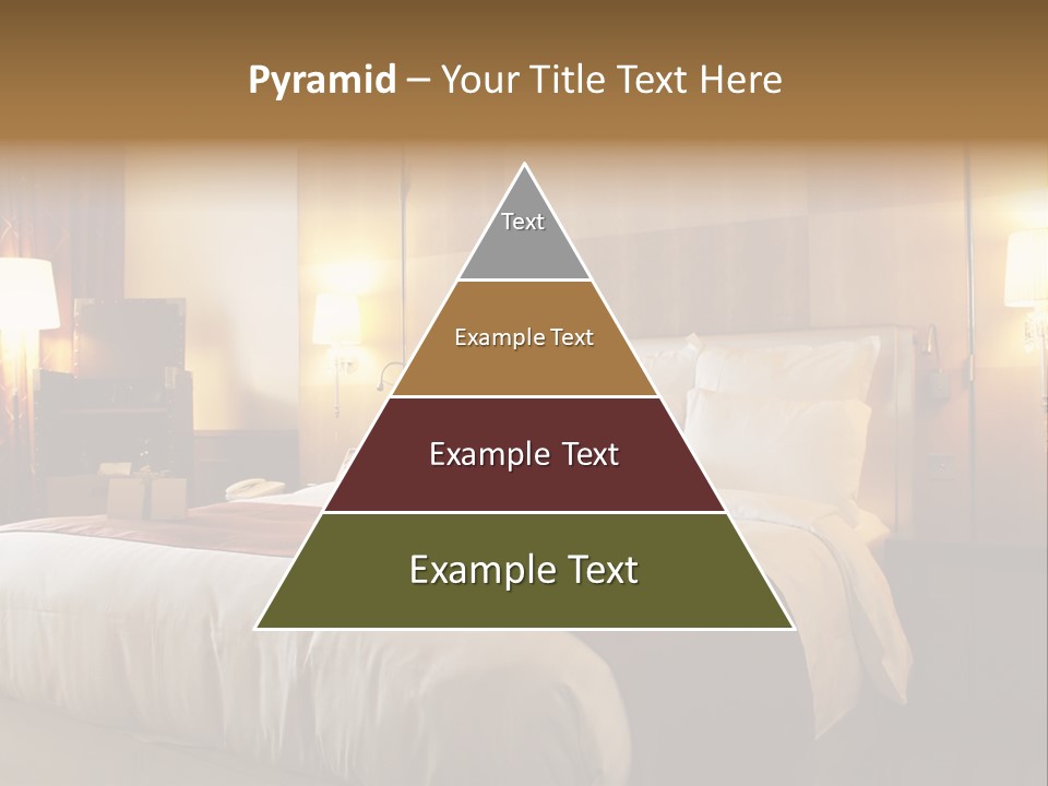 Night Home Bedroom PowerPoint Template