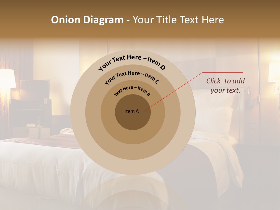 Night Home Bedroom PowerPoint Template