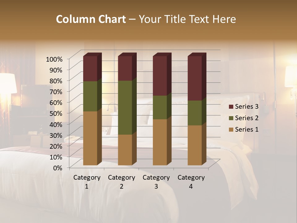 Night Home Bedroom PowerPoint Template