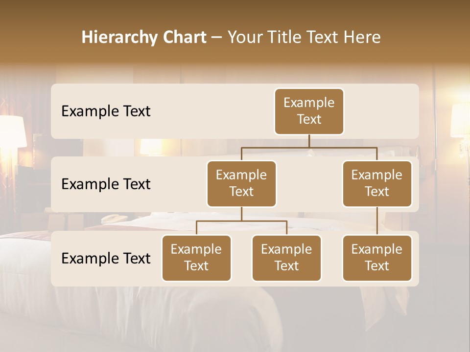 Night Home Bedroom PowerPoint Template