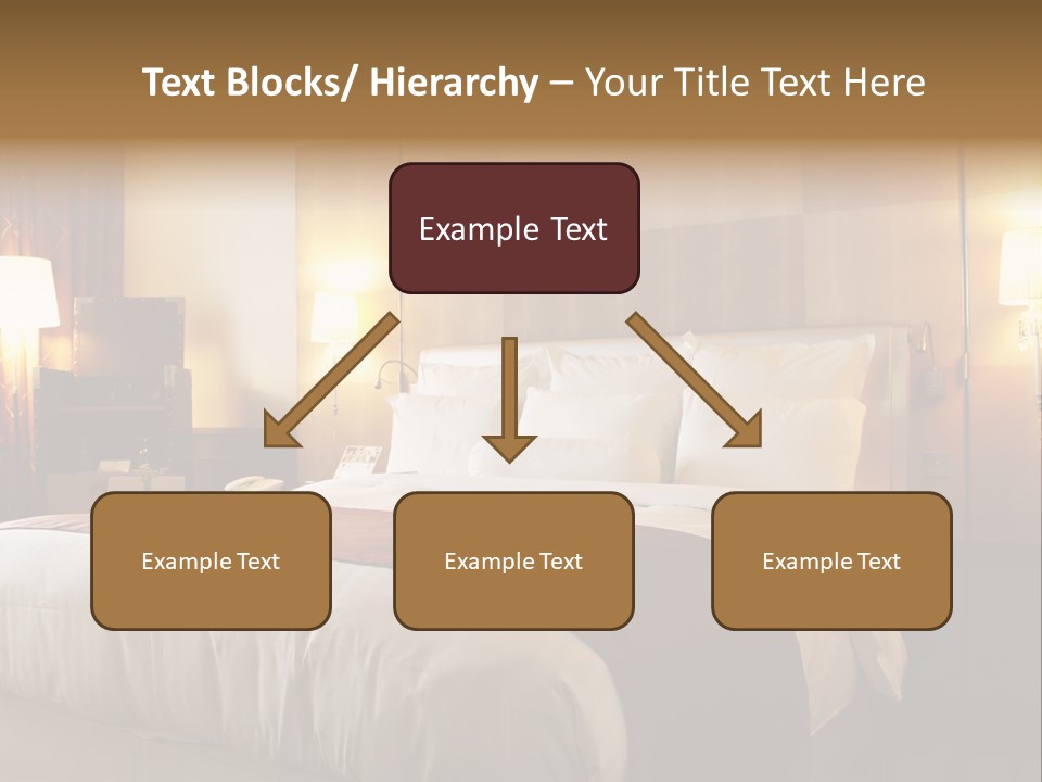 Night Home Bedroom PowerPoint Template