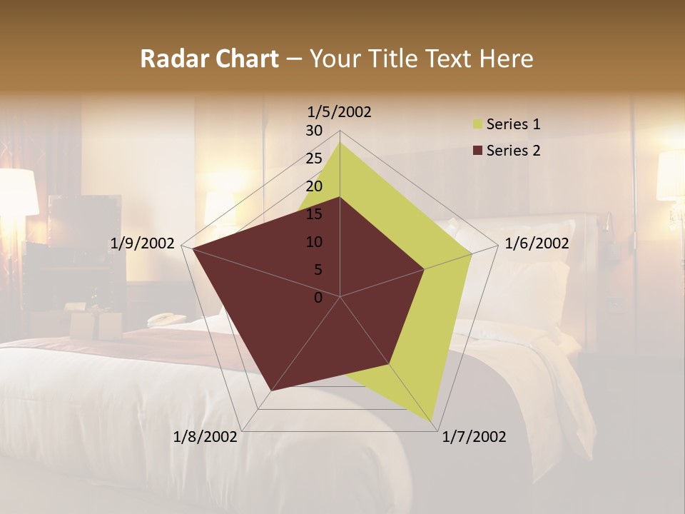 Night Home Bedroom PowerPoint Template