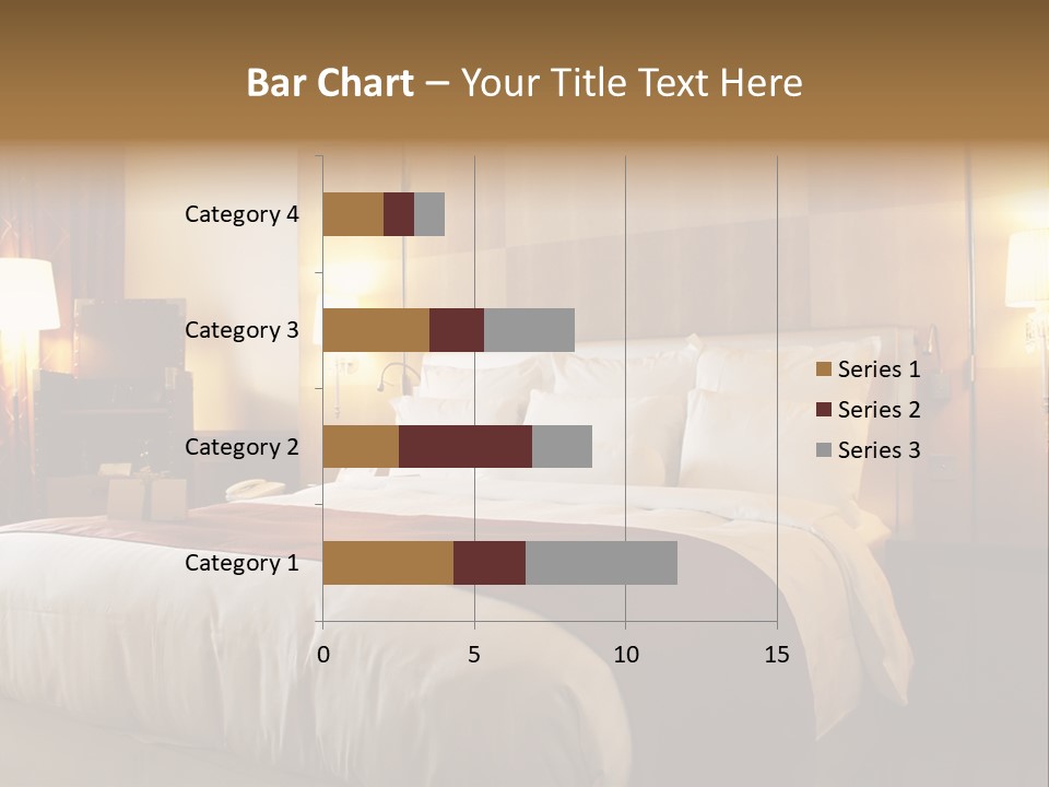 Night Home Bedroom PowerPoint Template