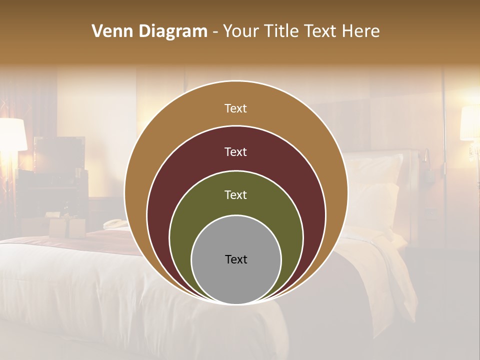 Night Home Bedroom PowerPoint Template