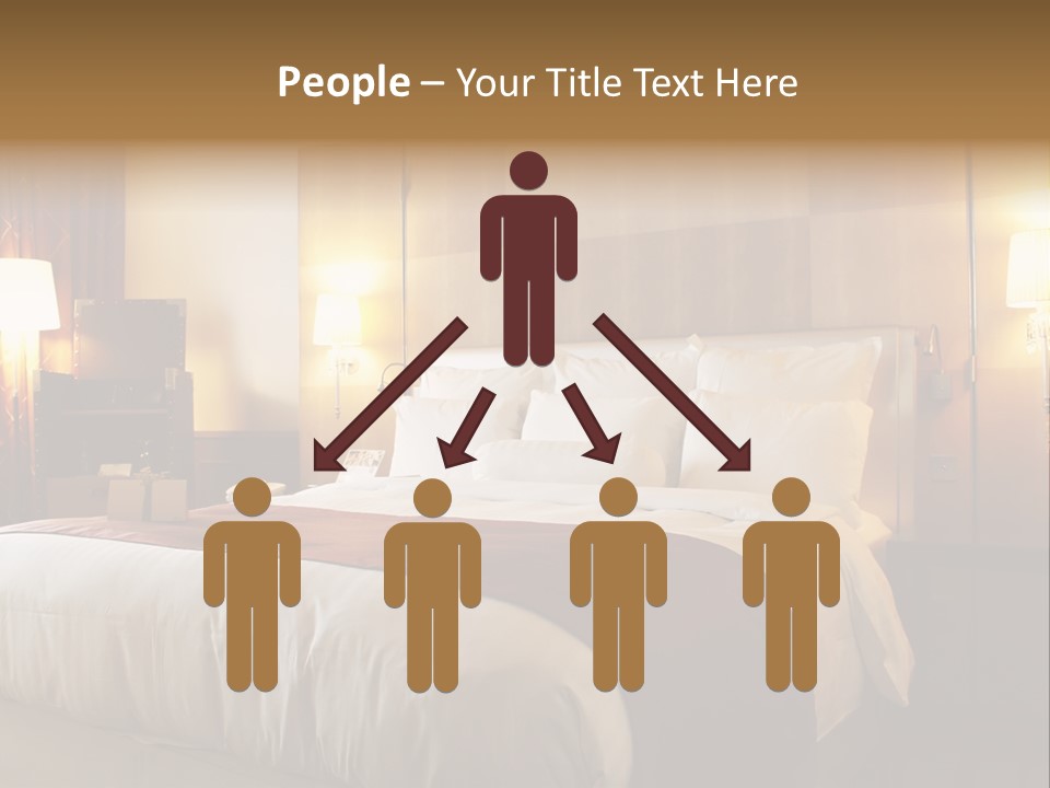 Night Home Bedroom PowerPoint Template