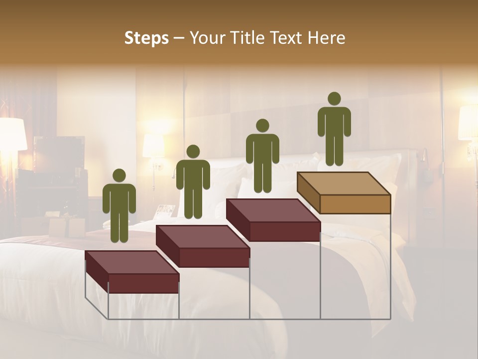 Night Home Bedroom PowerPoint Template