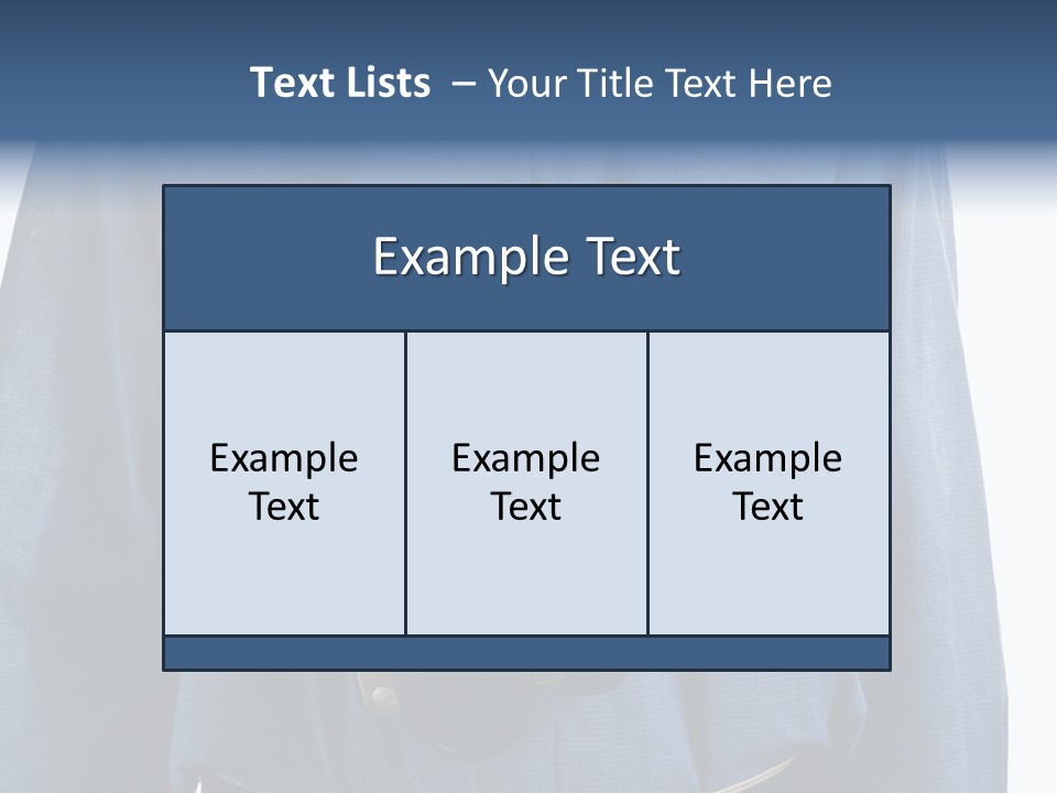 Blue Male Tourist PowerPoint Template