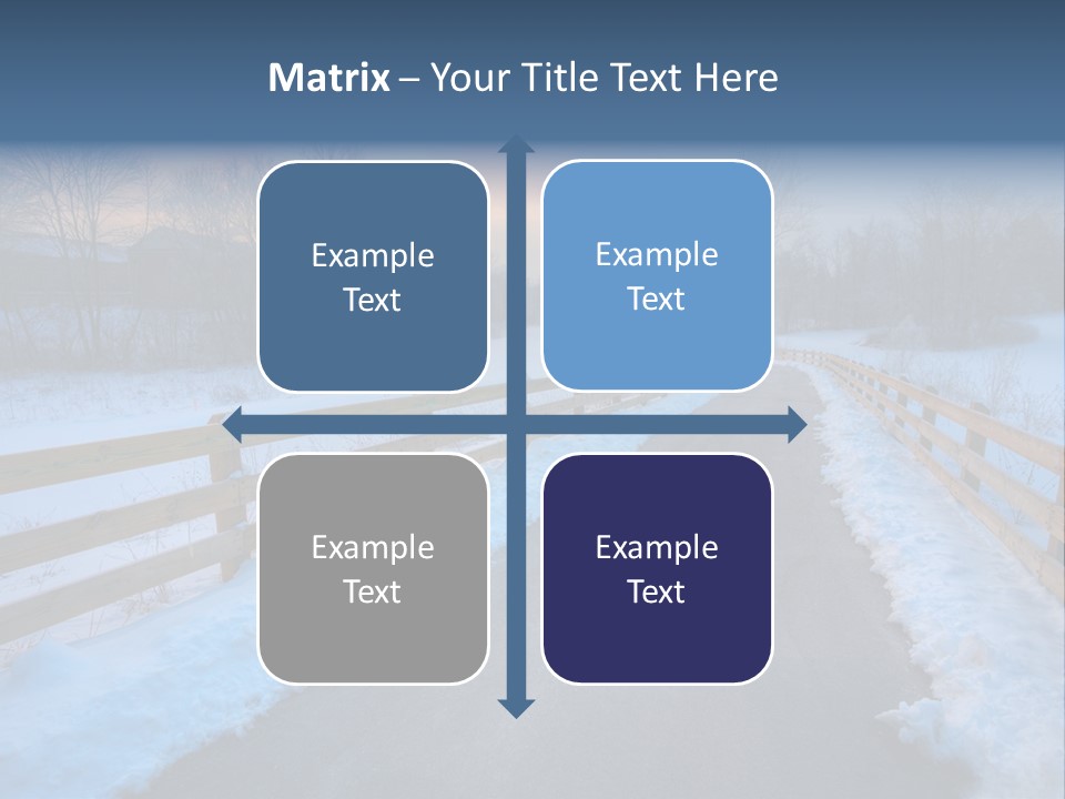 Sunrise Landscape Hiking PowerPoint Template