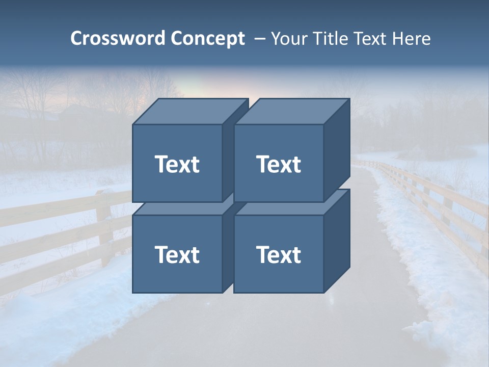 Sunrise Landscape Hiking PowerPoint Template