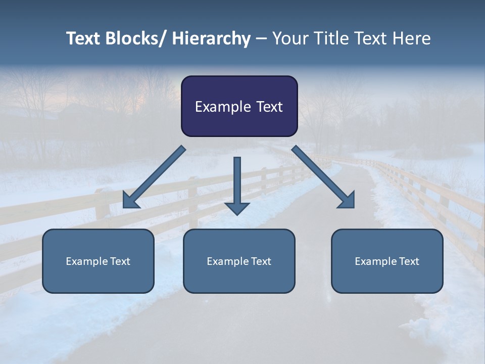 Sunrise Landscape Hiking PowerPoint Template