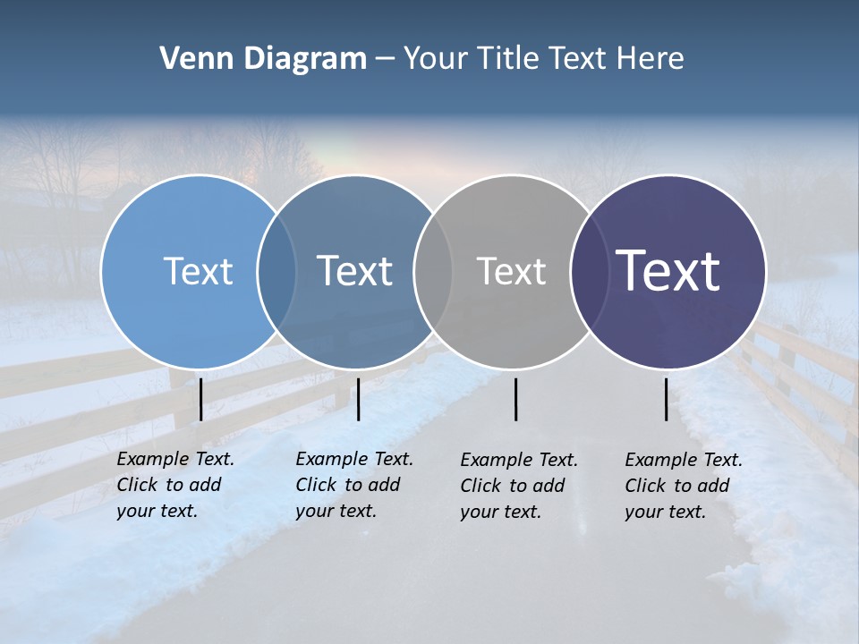 Sunrise Landscape Hiking PowerPoint Template