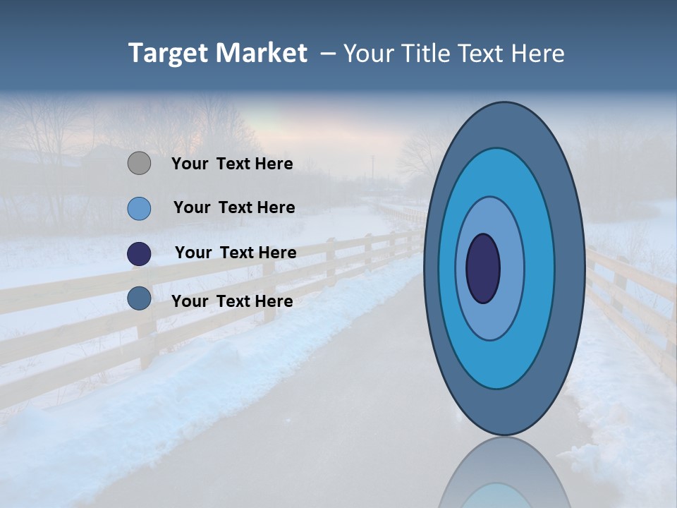 Sunrise Landscape Hiking PowerPoint Template