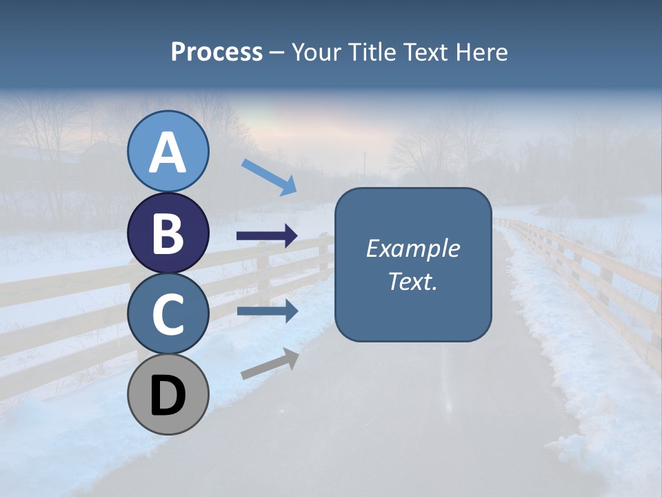 Sunrise Landscape Hiking PowerPoint Template