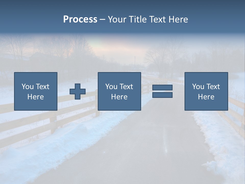 Sunrise Landscape Hiking PowerPoint Template