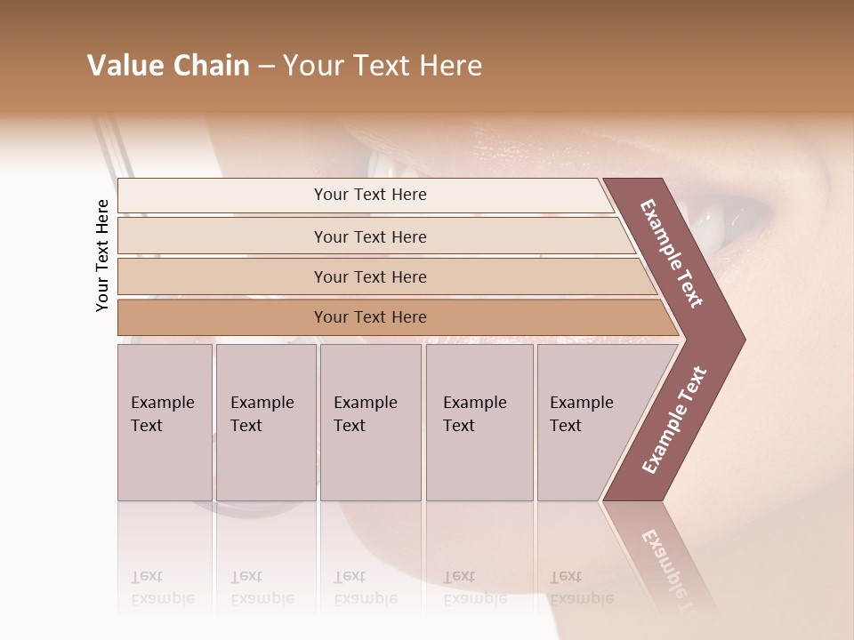 White Dentist Smile PowerPoint Template
