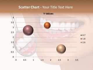 White Dentist Smile PowerPoint Template