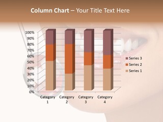 White Dentist Smile PowerPoint Template