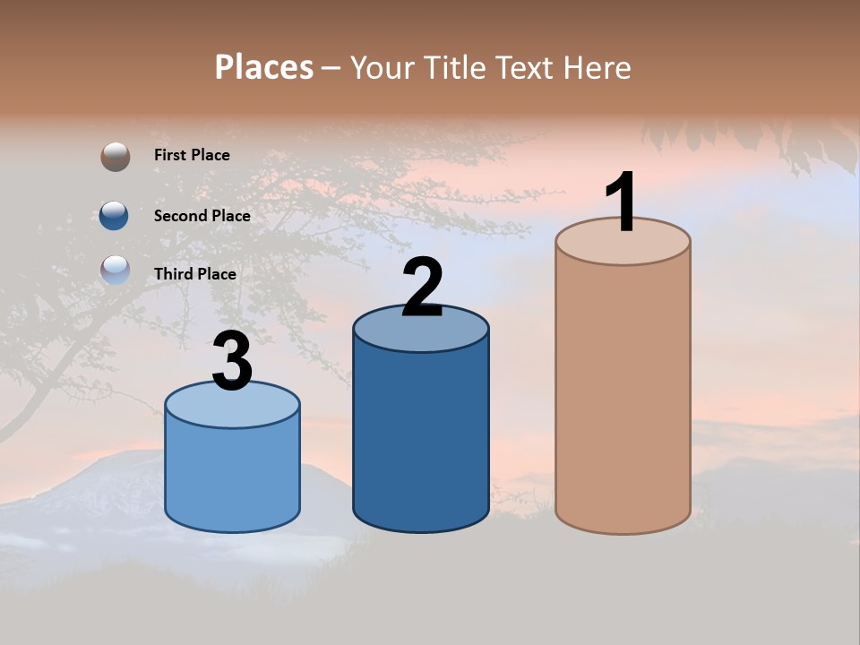 Peace Sky Beauty PowerPoint Template