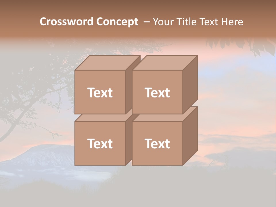Peace Sky Beauty PowerPoint Template
