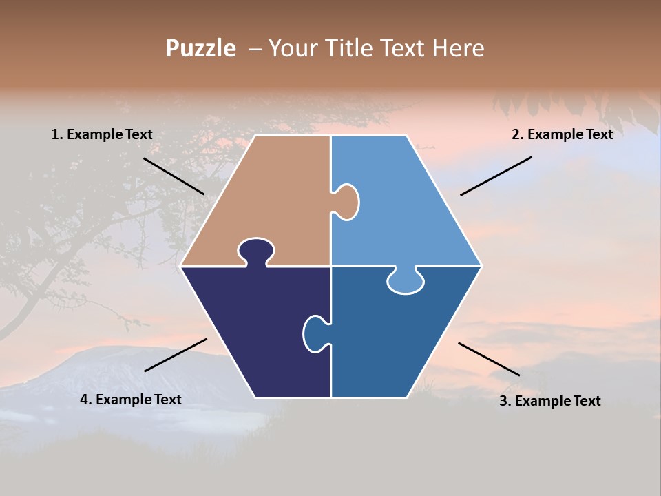 Peace Sky Beauty PowerPoint Template