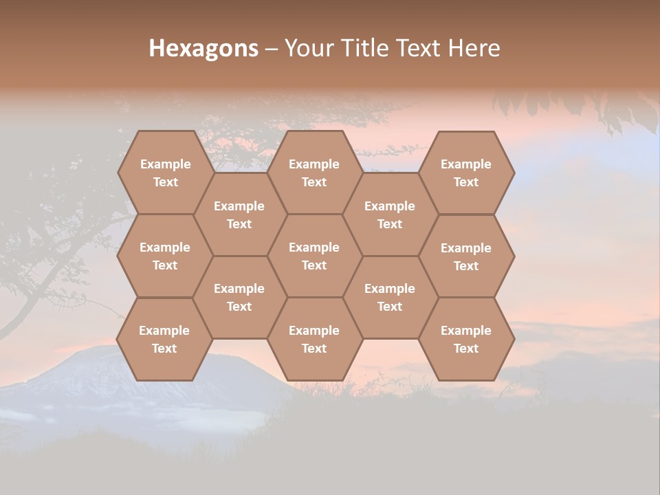 Peace Sky Beauty PowerPoint Template