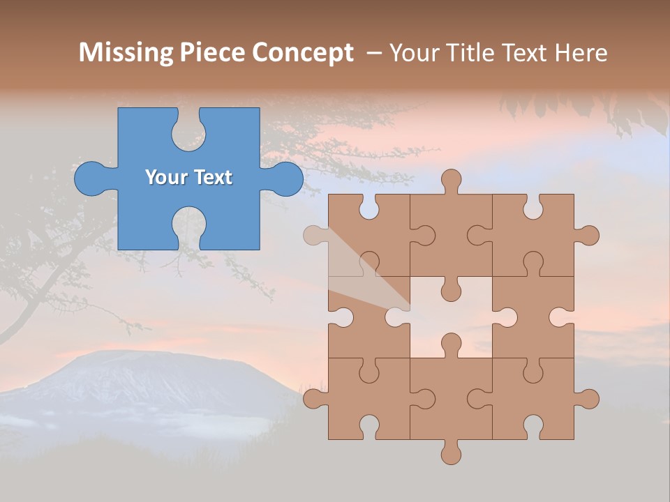 Peace Sky Beauty PowerPoint Template