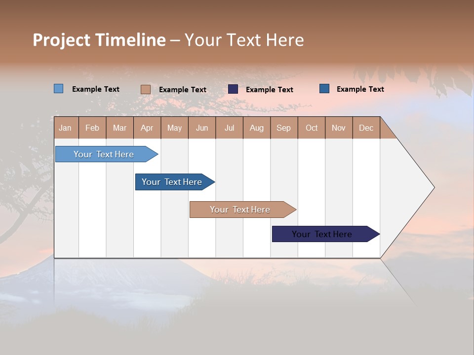 Peace Sky Beauty PowerPoint Template