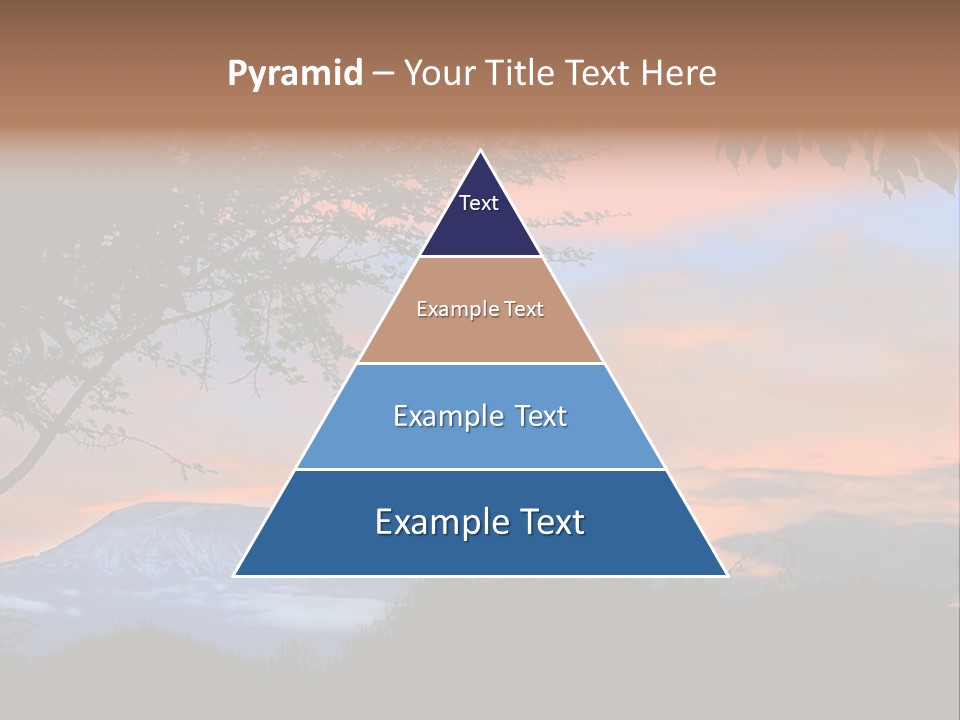 Peace Sky Beauty PowerPoint Template