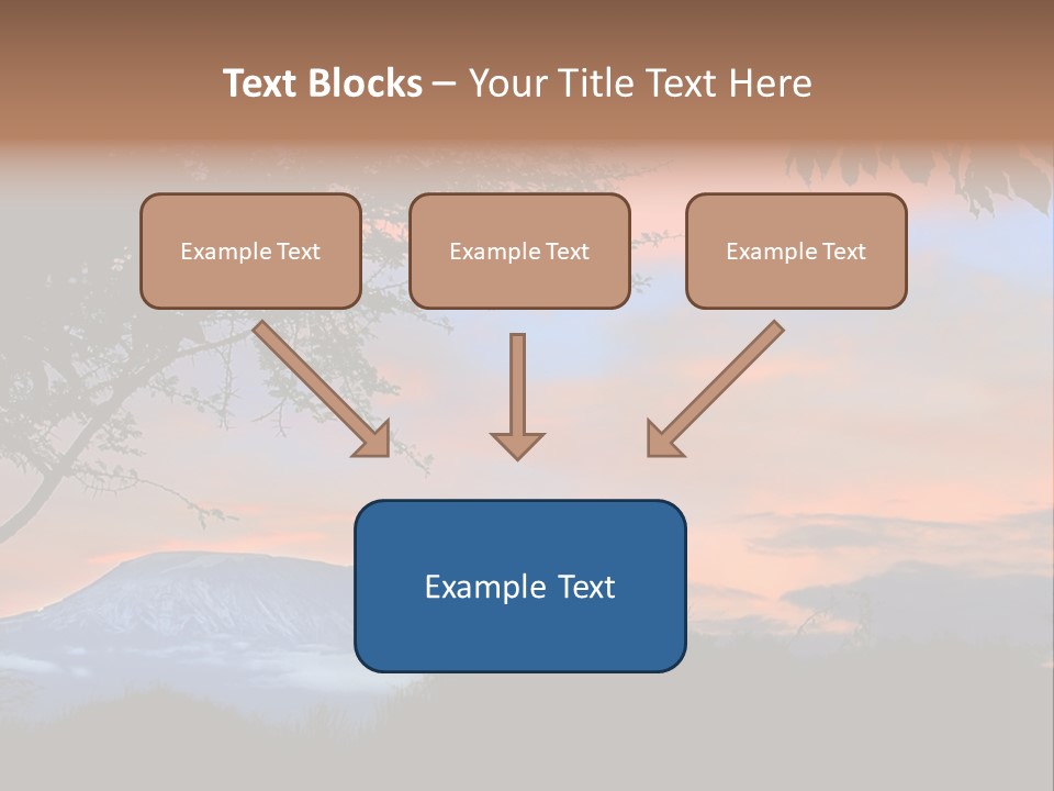 Peace Sky Beauty PowerPoint Template