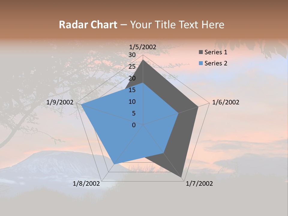 Peace Sky Beauty PowerPoint Template