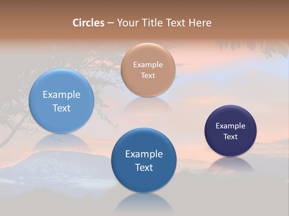 Peace Sky Beauty PowerPoint Template