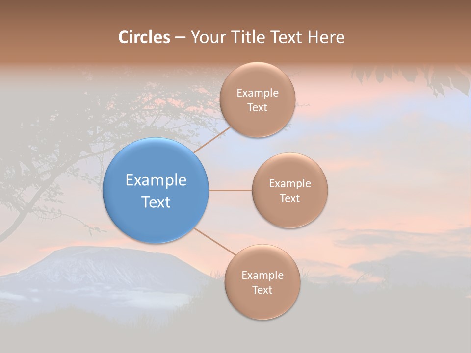 Peace Sky Beauty PowerPoint Template