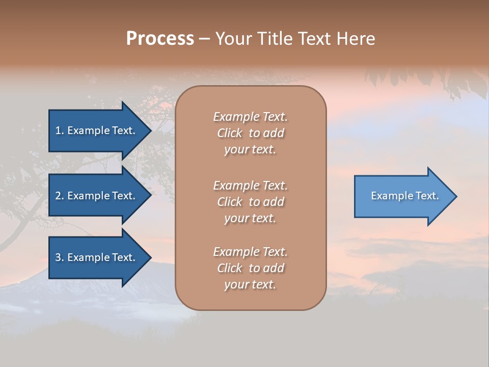 Peace Sky Beauty PowerPoint Template
