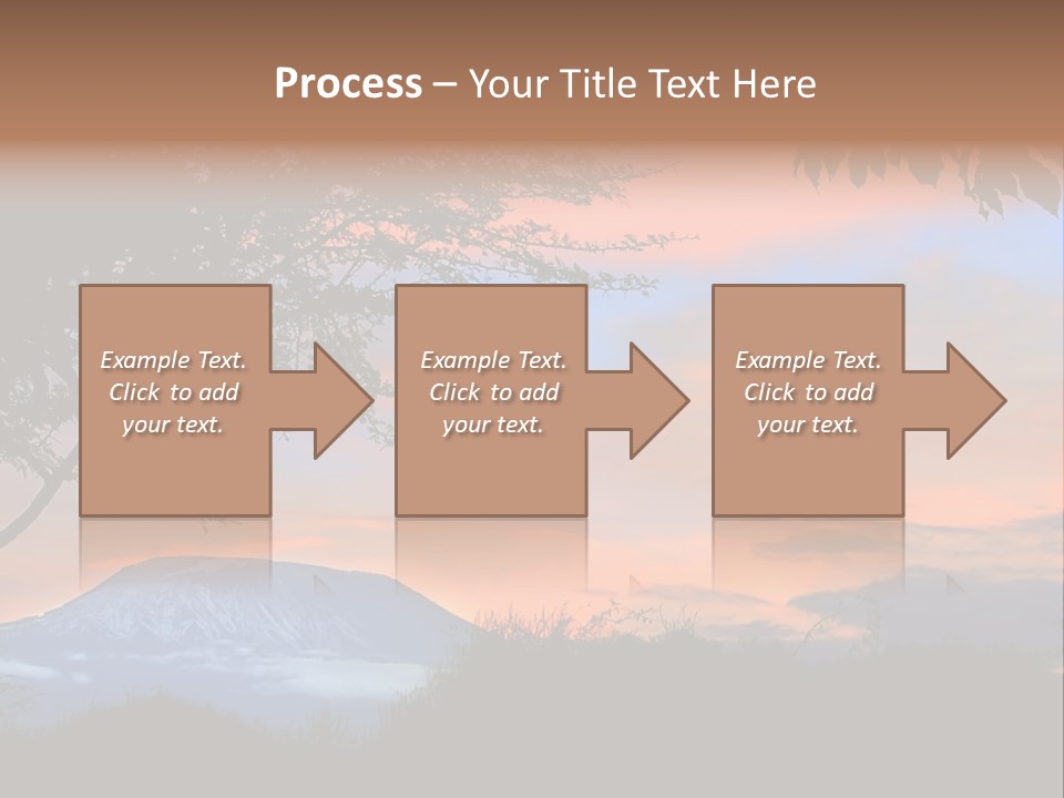 Peace Sky Beauty PowerPoint Template