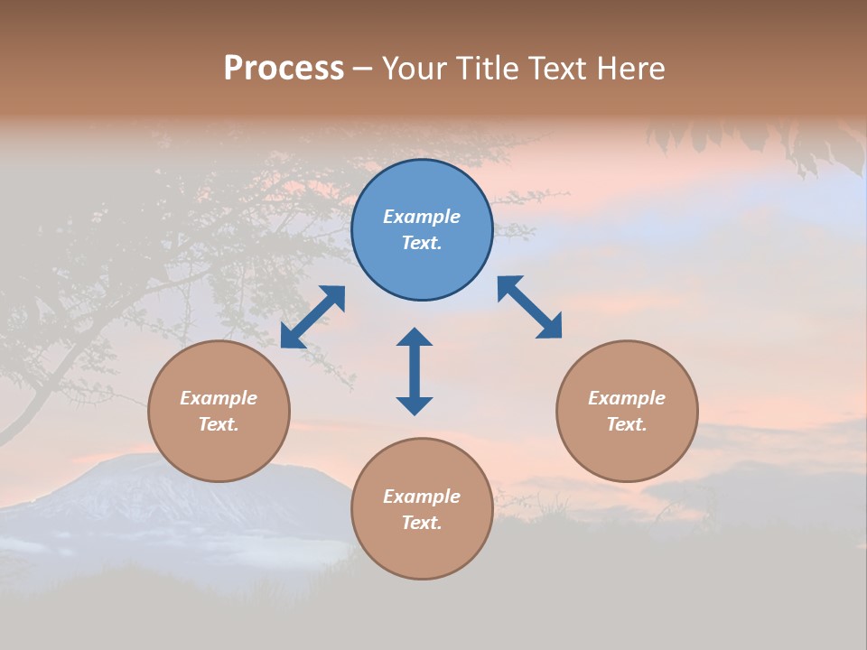 Peace Sky Beauty PowerPoint Template